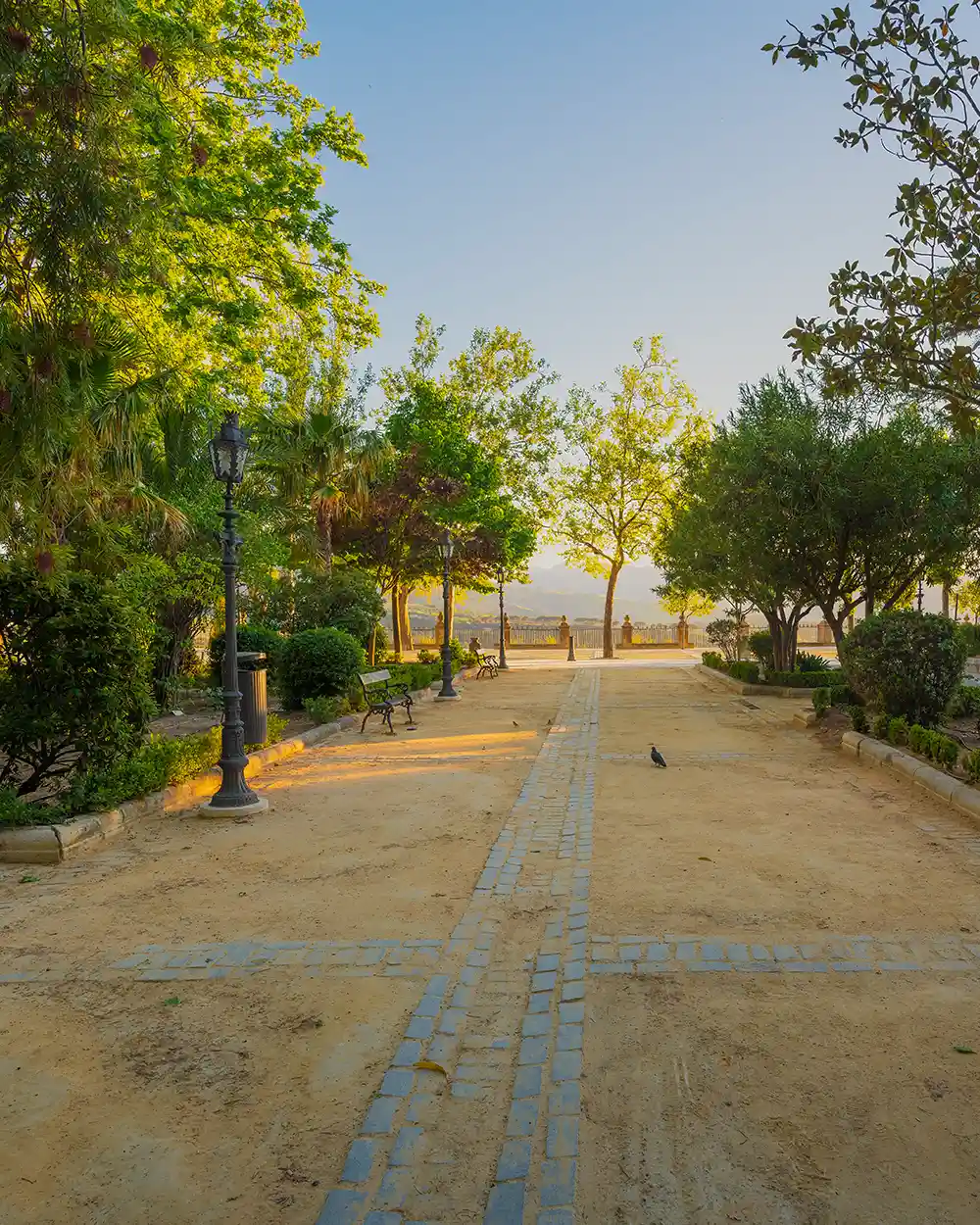 alameda del tajo in ronda spain