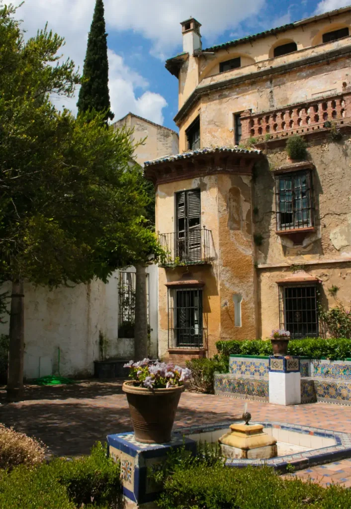 Gardens in Casa del Rey Moro in Ronda