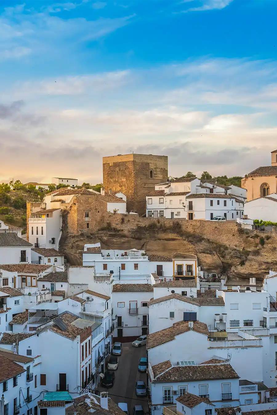 Photo of Castillo of Setenil de las Bodegas in spain