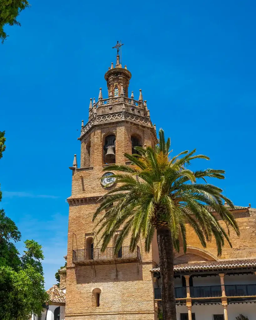 church santa maria la mayor in ronda spain