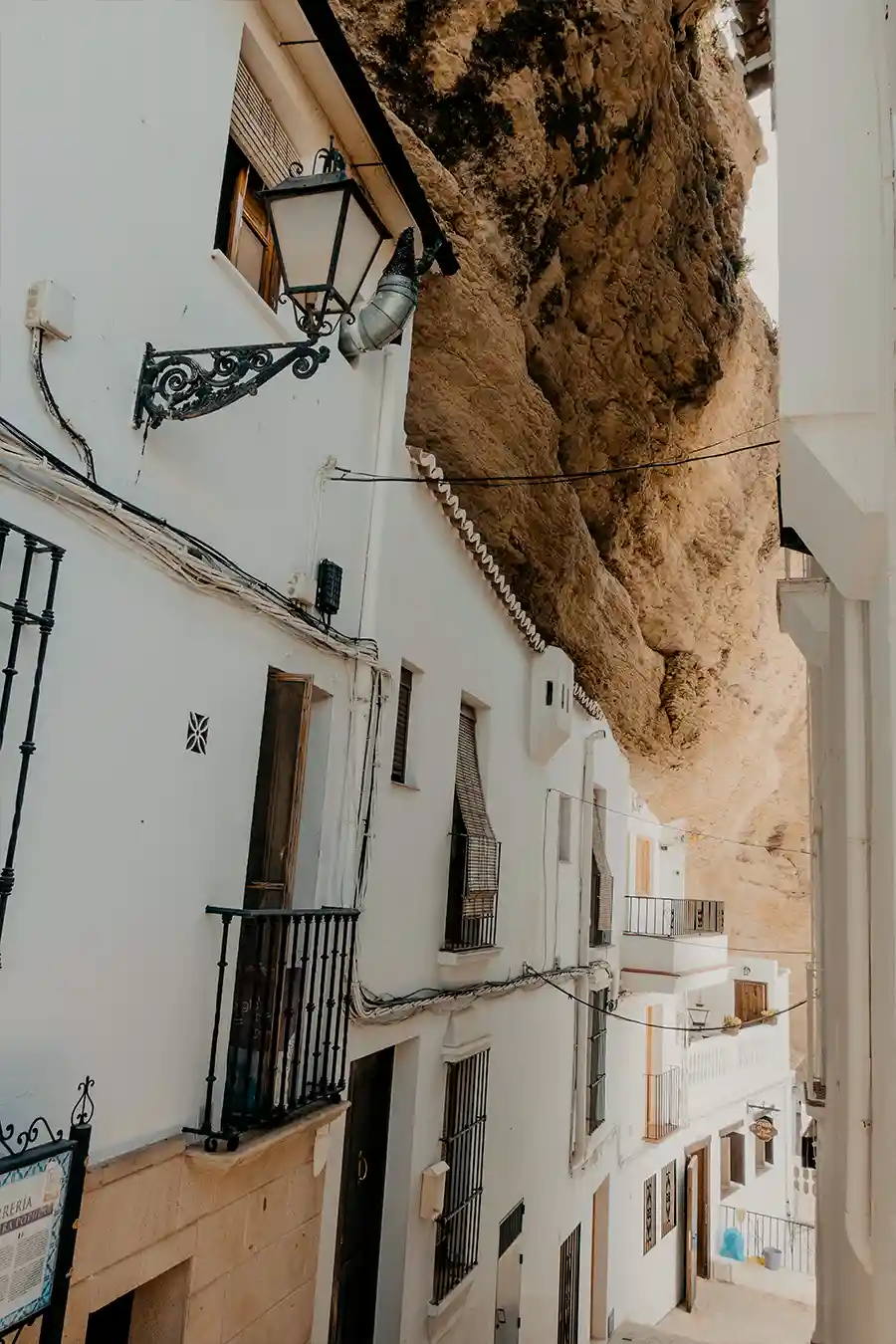cave houses at setenil de las bodegas