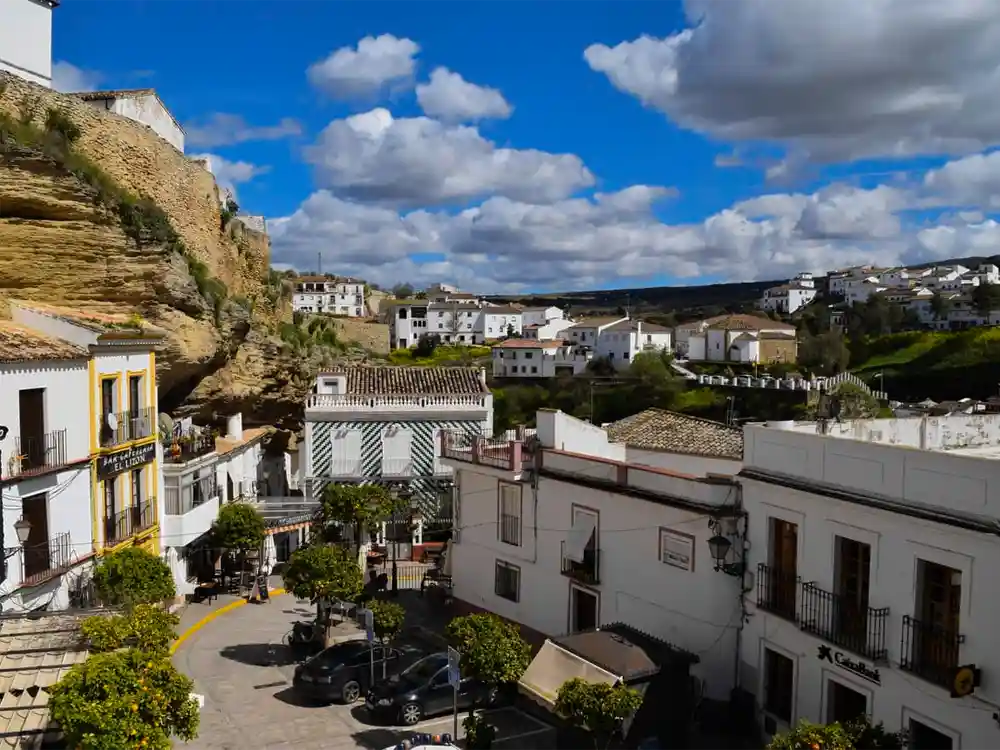 sqaure andalucia at setenil de las bodegas