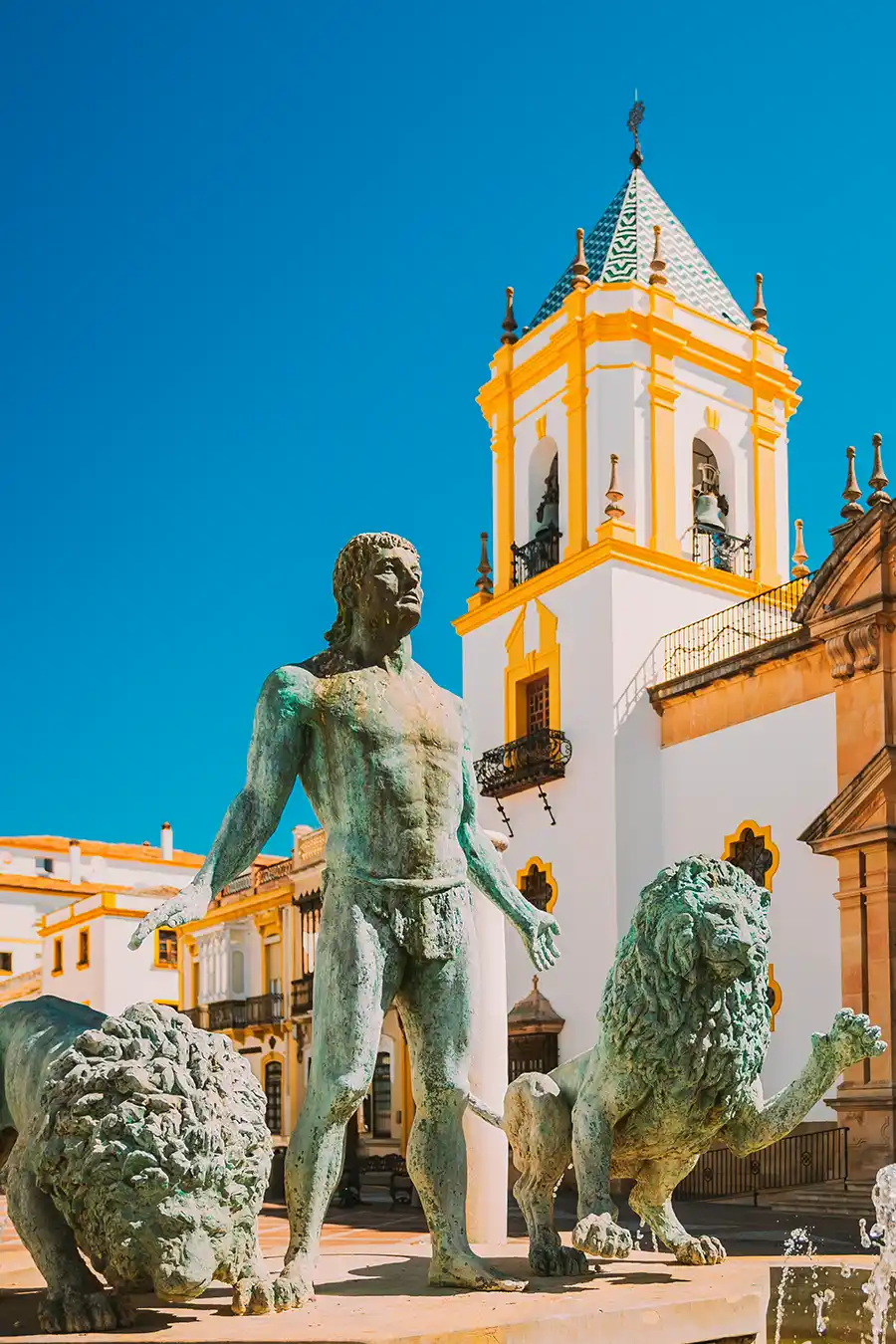 visiting the center of Ronda