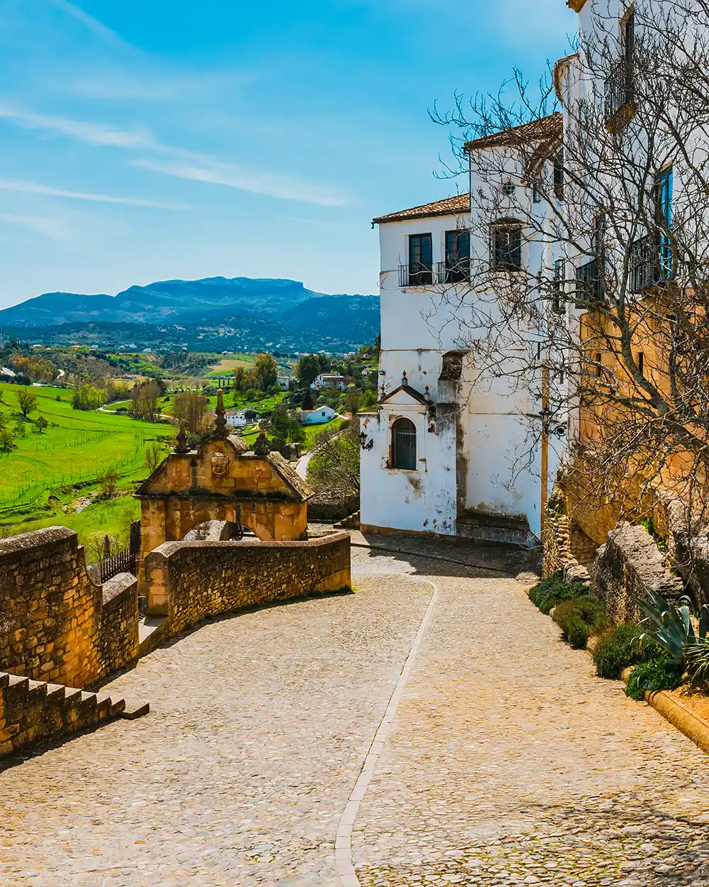 A Beautiful View From The Old Town, Ronda, Spain