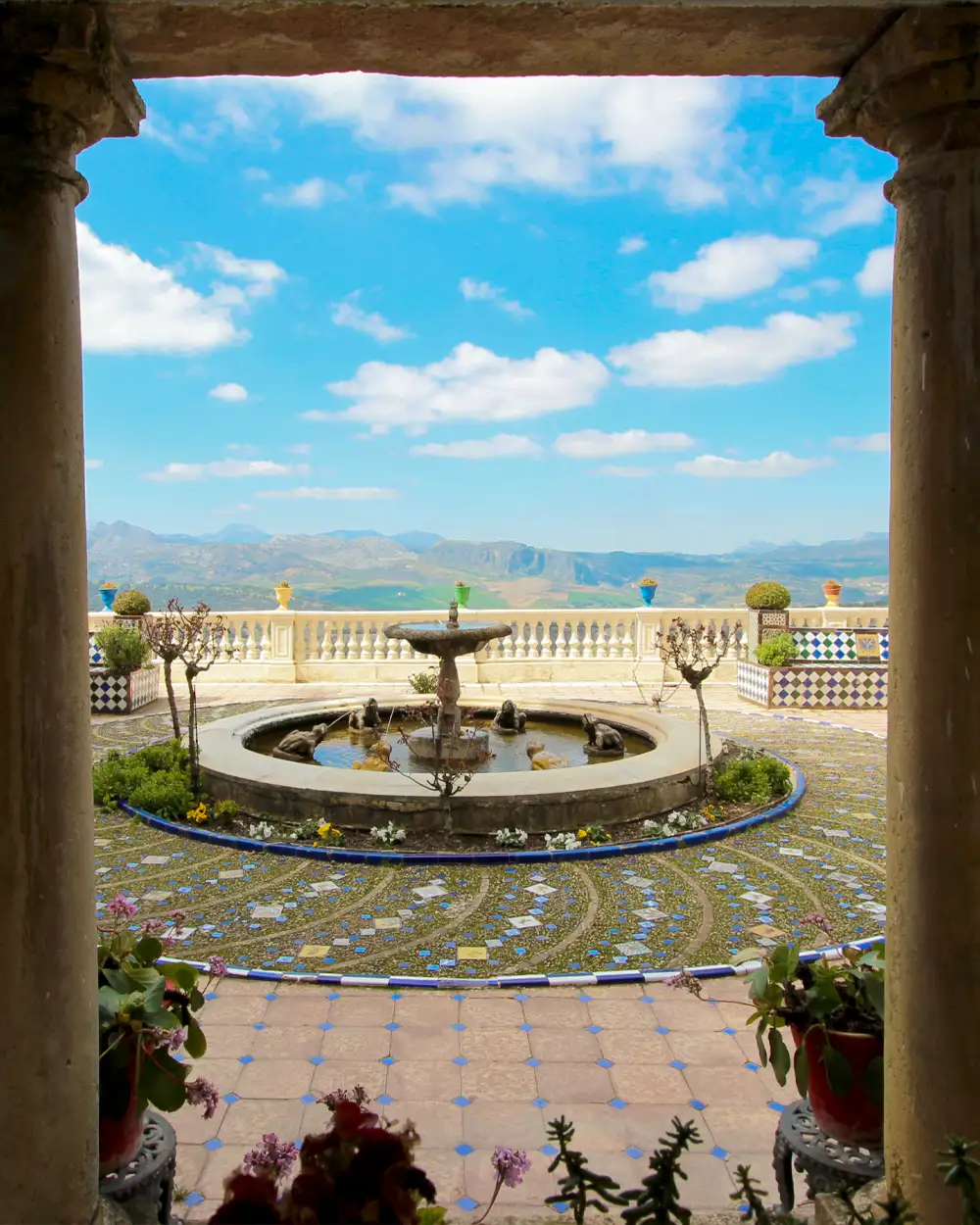 Photo of a Fountain in the House-Museum of John Bosco in Ronad