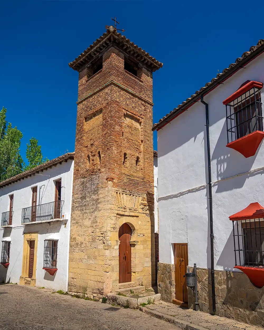 Minaret of San Sebastian - Ronda, Andalusia, Spain