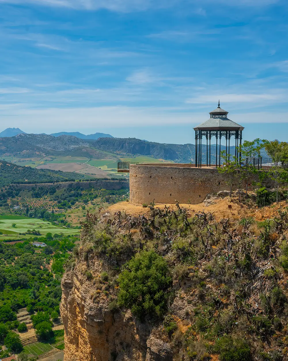 Mirador de Ronda Viewpoint (La Sevillana) - Ronda, Andalusia, Spain