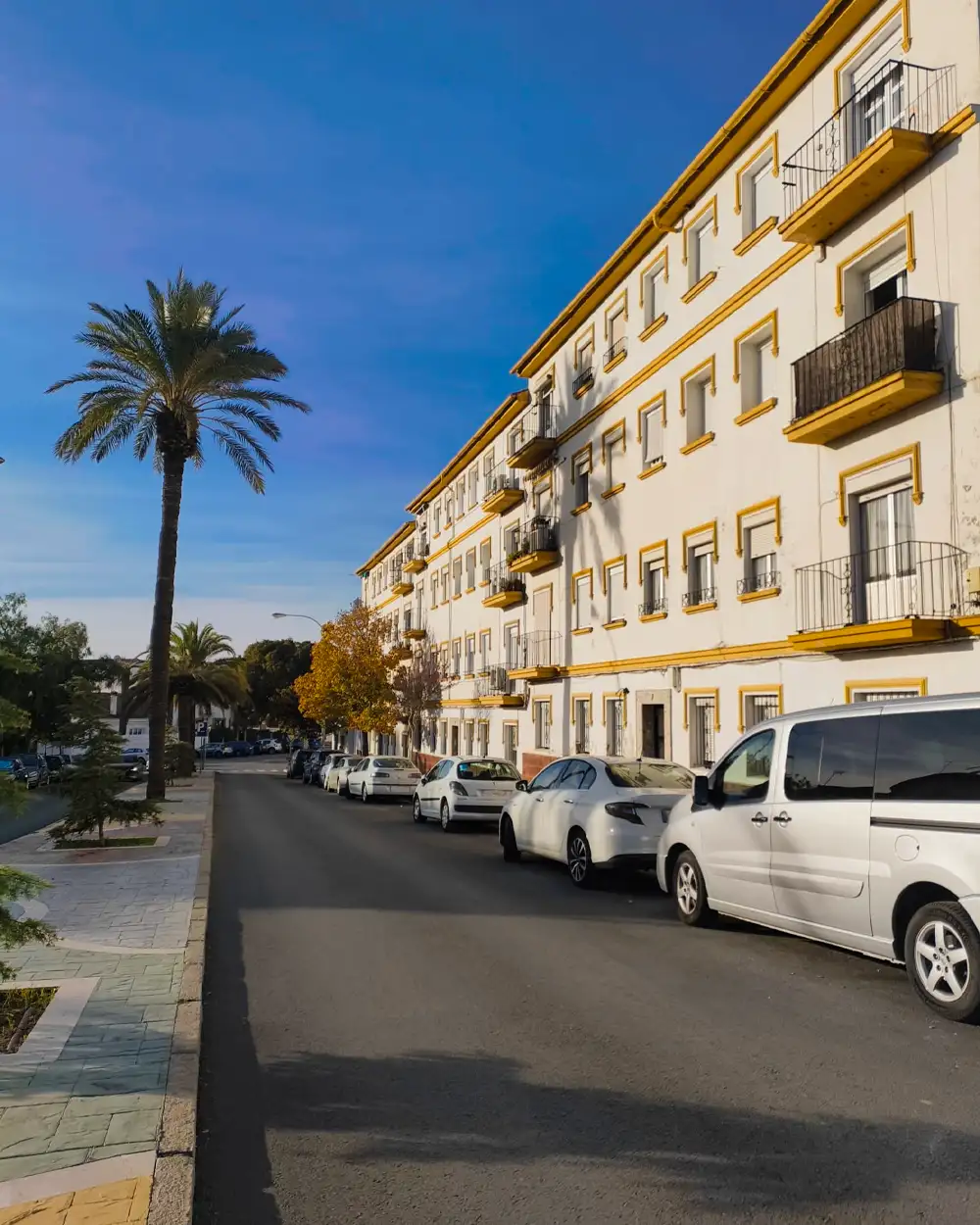 Photo of a free street parking in Ronda