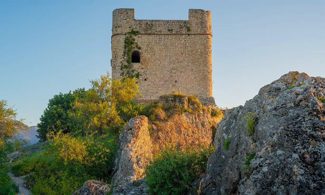 Zahara de la Sierra Castle Tower - Zahara de la Sierra, Andalusia, Spain